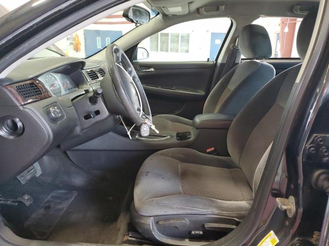 2G1WB5E3XC1114755 - 2012 CHEVROLET IMPALA LT Siyah fotoğraf 7