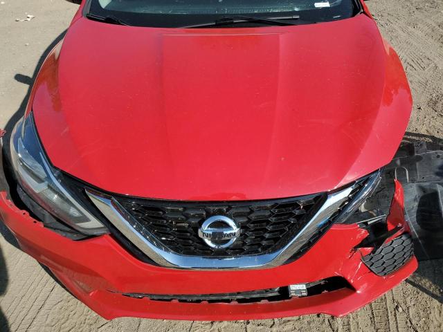 3N1AB7AP4JY205771 - 2018 NISSAN SENTRA S RED photo 11
