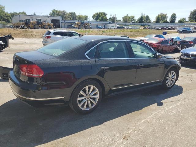 1VWCH7A36CC032118 - 2012 VOLKSWAGEN PASSAT SEL BLACK photo 3