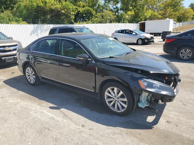 1VWCH7A36CC032118 - 2012 VOLKSWAGEN PASSAT SEL BLACK photo 4