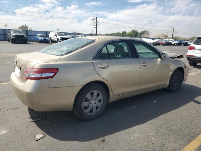 4T1BF3EK0BU613617 - 2011 TOYOTA CAMRY BASE 金色 照片 3