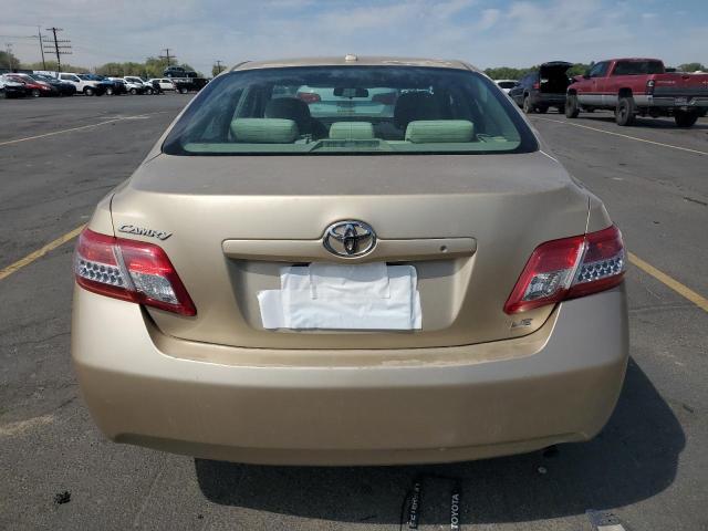 4T1BF3EK0BU613617 - 2011 TOYOTA CAMRY BASE 金色 照片 6