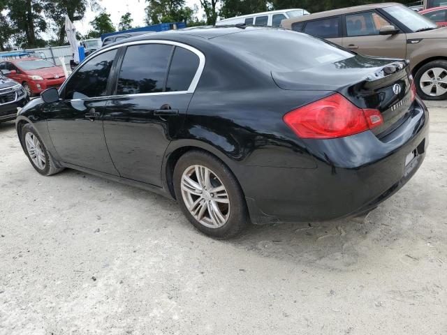 JN1DV6AP5BM602439 - 2011 INFINITI G25 BASE BLACK photo 2