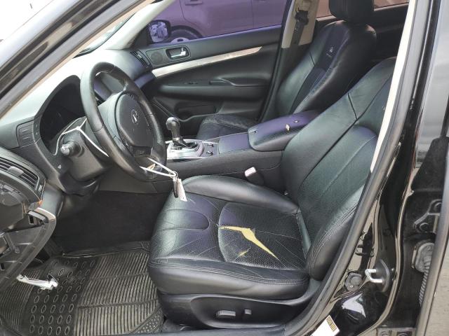 JN1DV6AP5BM602439 - 2011 INFINITI G25 BASE BLACK photo 7