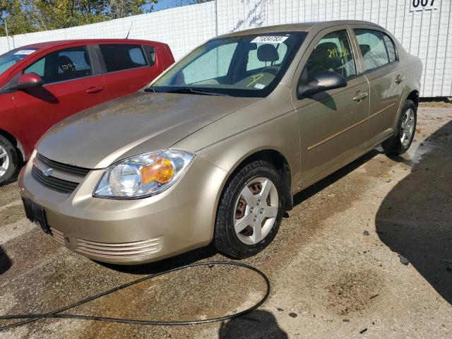 1G1AK55FX77297846 - 2007 CHEVROLET COBALT LS GOLD photo 1