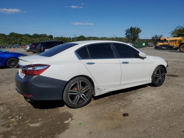 1HGCR2F55GA238594 - 2016 HONDA ACCORD SPORT Weiß Foto 3