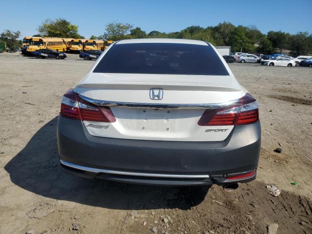 1HGCR2F55GA238594 - 2016 HONDA ACCORD SPORT Weiß Foto 6
