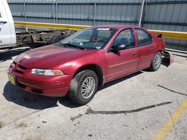 1B3EJ46X1VN518712 - 1997 DODGE STRATUS RED photo 2