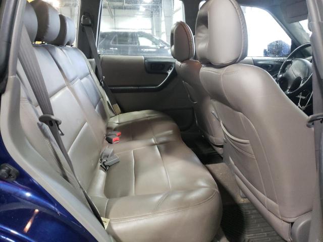 JF1SF655X1H755616 - 2001 SUBARU FORESTER S BLUE photo 10