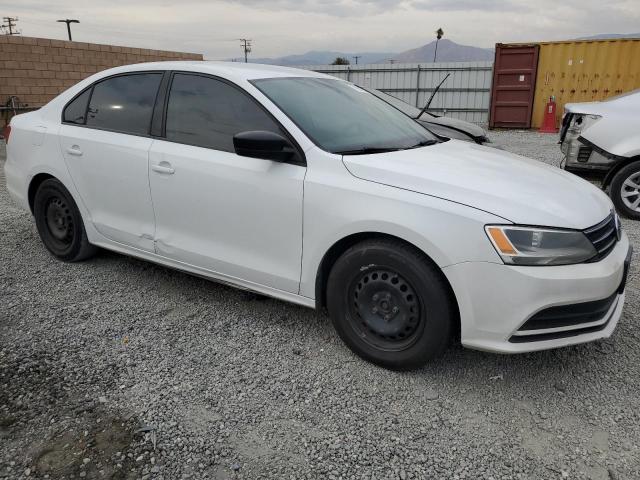 3VW2K7AJ8FM407540 - 2015 VOLKSWAGEN JETTA BASE WHITE photo 4