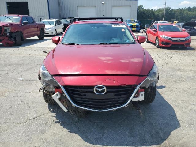 JM1BM1M32F1229113 - 2015 MAZDA 3 GRAND TOURING RED photo 5