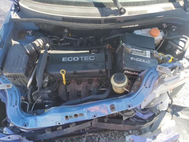 KL1TD56E59B611295 - 2009 CHEVROLET AVEO LS BLUE photo 11