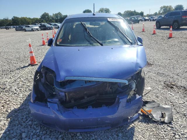 KL1TD56E59B611295 - 2009 CHEVROLET AVEO LS BLUE photo 5