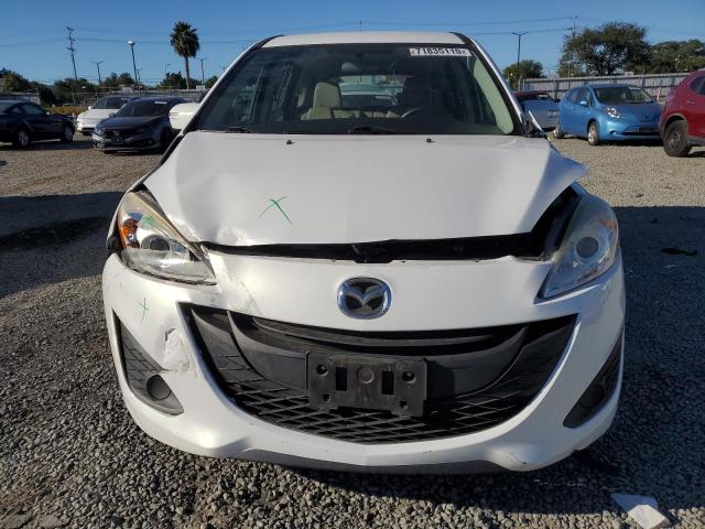 JM1CW2BL9D0144778 - 2013 MAZDA 5 WHITE photo 5