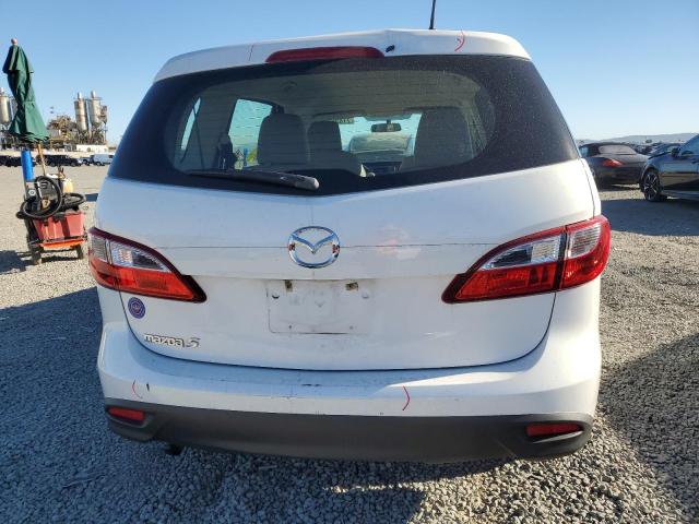 JM1CW2BL9D0144778 - 2013 MAZDA 5 WHITE photo 6