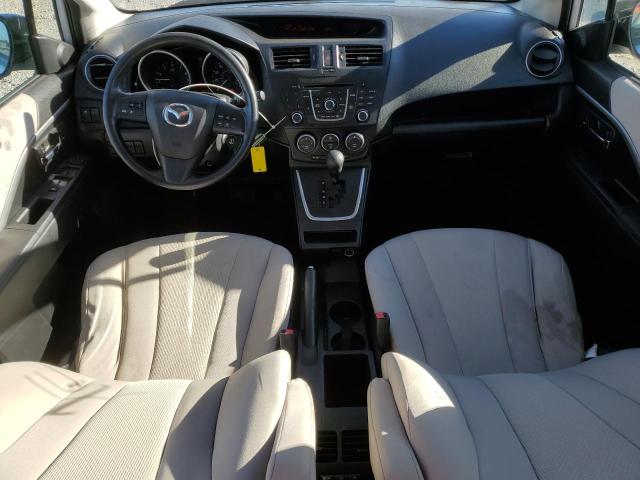 JM1CW2BL9D0144778 - 2013 MAZDA 5 WHITE photo 8