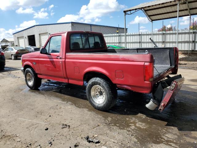 1FTDF15Y9SNA70039 - 1995 FORD F150 RED photo 2