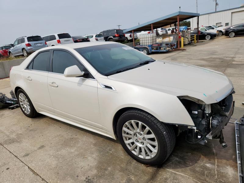 1G6DE5E57C0102780 - 2012 CADILLAC CTS LUXURY COLLECTION WHITE photo 4