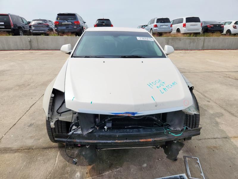 1G6DE5E57C0102780 - 2012 CADILLAC CTS LUXURY COLLECTION WHITE photo 5