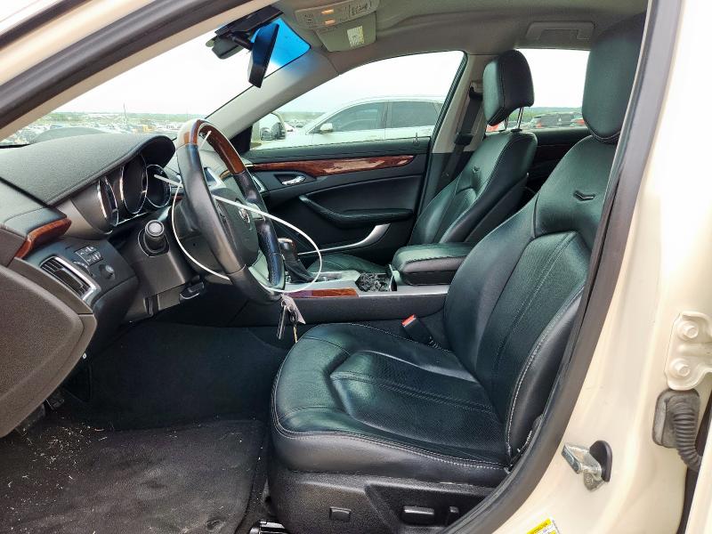 1G6DE5E57C0102780 - 2012 CADILLAC CTS LUXURY COLLECTION WHITE photo 7