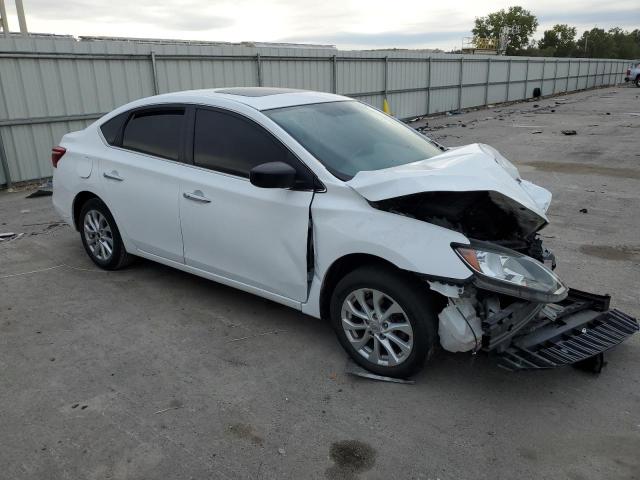 3N1AB7AP6HY300861 - 2017 NISSAN SENTRA S WHITE photo 4