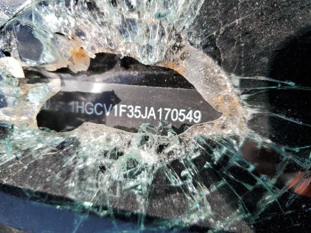 1HGCV1F35JA170549 - 2018 HONDA ACCORD SPORT შავი ფოტო 13