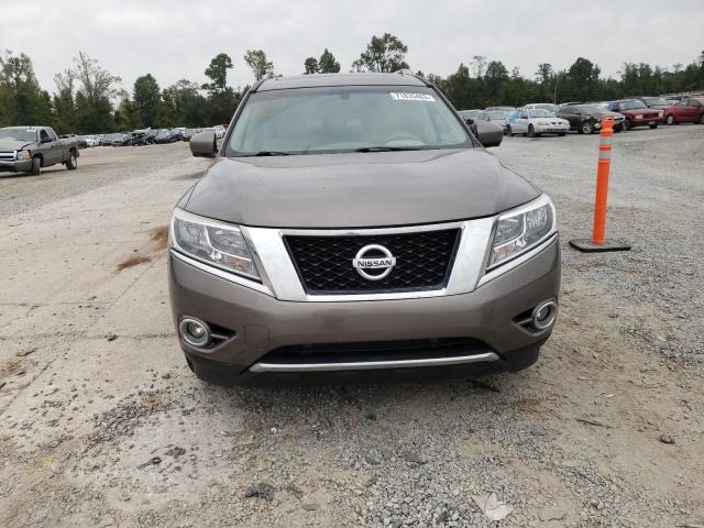 5N1AR2MM7EC629677 - 2014 NISSAN PATHFINDER S BROWN photo 5