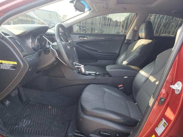 5NPEC4AC1DH765899 - 2013 HYUNDAI SONATA SE Қызыл фото 7