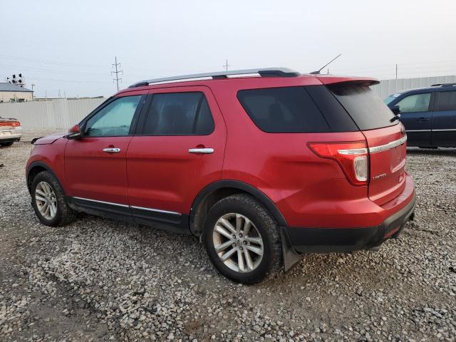 1FMHK8F86BGA00258 - 2011 FORD EXPLORER LIMITED برغندي صورة 2