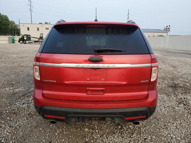 1FMHK8F86BGA00258 - 2011 FORD EXPLORER LIMITED برغندي صورة 6