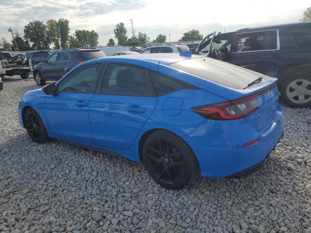 19XFL2H8XNE021380 - 2022 HONDA CIVIC SPORT BLUE photo 2