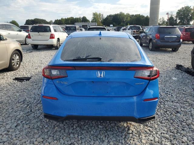 19XFL2H8XNE021380 - 2022 HONDA CIVIC SPORT BLUE photo 6