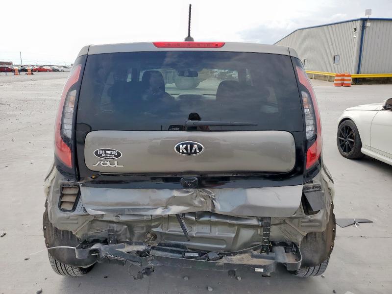 KNDJN2A22K7000853 - 2019 KIA SOUL GRAY photo 6