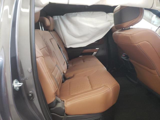 5TFMC5AB2PX001738 - 2023 TOYOTA TUNDRA CREWMAX PLATINUM Grau Foto 10