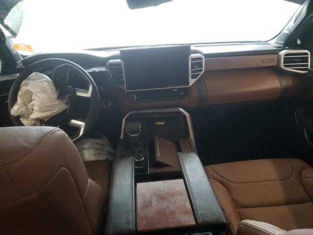 5TFMC5AB2PX001738 - 2023 TOYOTA TUNDRA CREWMAX PLATINUM Grau Foto 8