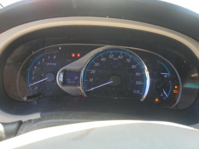 5TDYK3DC0DS385873 - 2013 TOYOTA SIENNA XLE GRAY photo 9