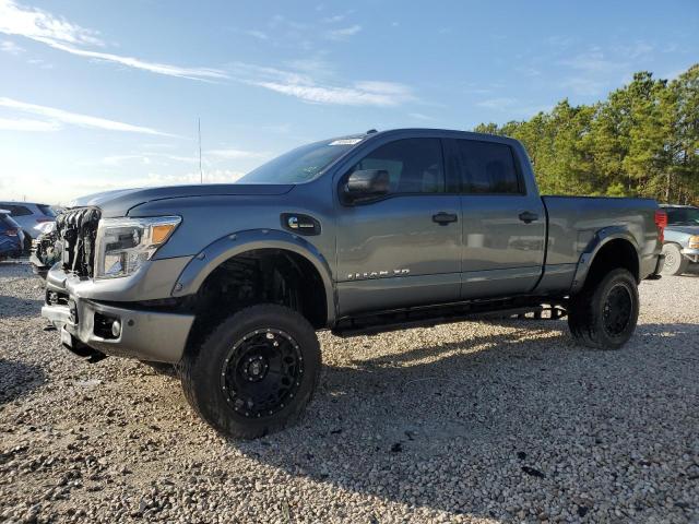 1N6BA1F41HN563432 - 2017 NISSAN TITAN XD SL GRAY photo 1