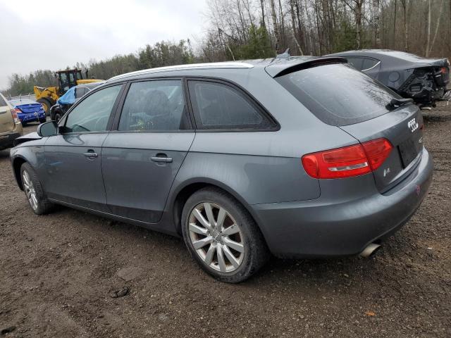 WAUSFCFLXCA113279 - 2012 AUDI A4 PREMIUM GRAY photo 2