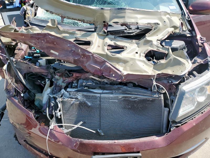 5FNRL5H65GB098667 - 2016 HONDA ODYSSEY EXL BURGUNDY photo 12