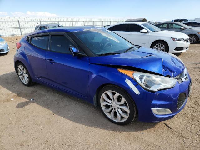 KMHTC6AD3DU094393 - 2013 HYUNDAI VELOSTER Mavi foto 4