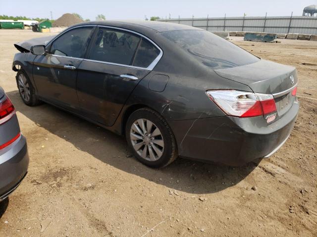 1HGCR2F7XDA084428 - 2013 HONDA ACCORD EX GRAY photo 2