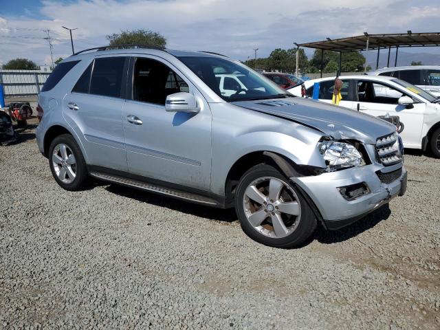 4JGBB8GB5BA739706 - 2011 MERCEDES-BENZ ML 350 4MATIC SILVER photo 4