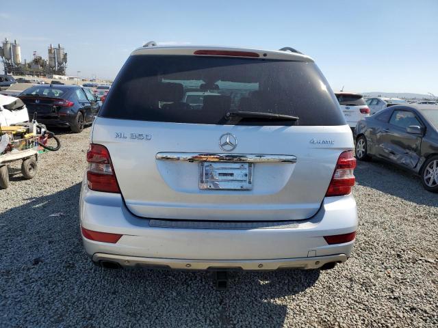 4JGBB8GB5BA739706 - 2011 MERCEDES-BENZ ML 350 4MATIC SILVER photo 6