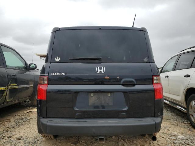 5J6YH18757L013946 - 2007 HONDA ELEMENT EX BLACK photo 6