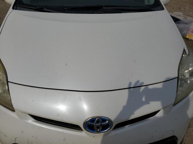 JTDKN3DU8D0354038 - 2013 TOYOTA PRIUS 白色 照片 11