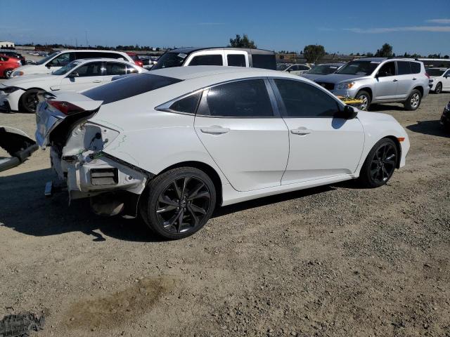 19XFC2F86KE213605 - 2019 HONDA CIVIC SPORT Biały zdjęcie 3