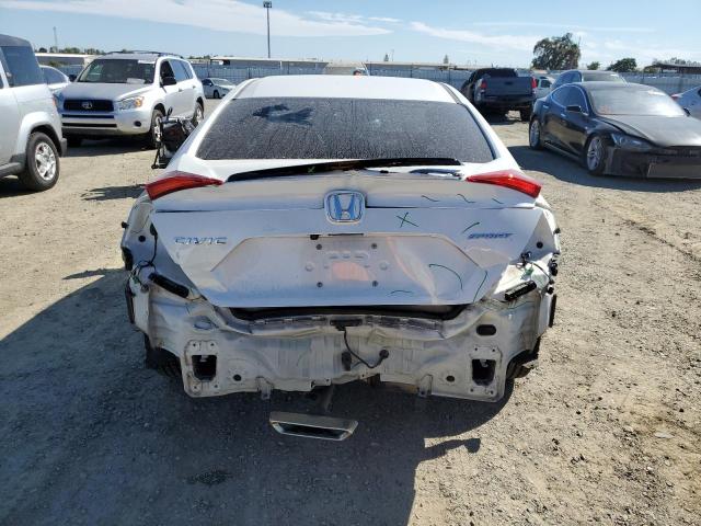 19XFC2F86KE213605 - 2019 HONDA CIVIC SPORT Biały zdjęcie 6