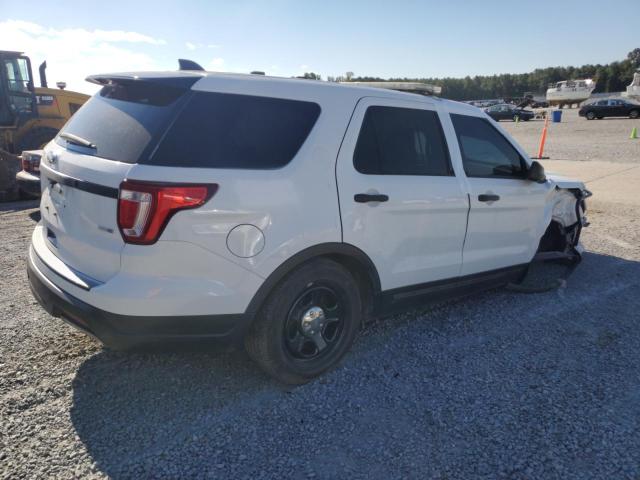 1FM5K8AR6KGB22427 - 2019 FORD EXPLORER POLICE INTERCEPTOR Белый фото 3