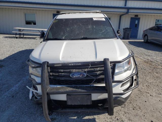 1FM5K8AR6KGB22427 - 2019 FORD EXPLORER POLICE INTERCEPTOR Белый фото 5