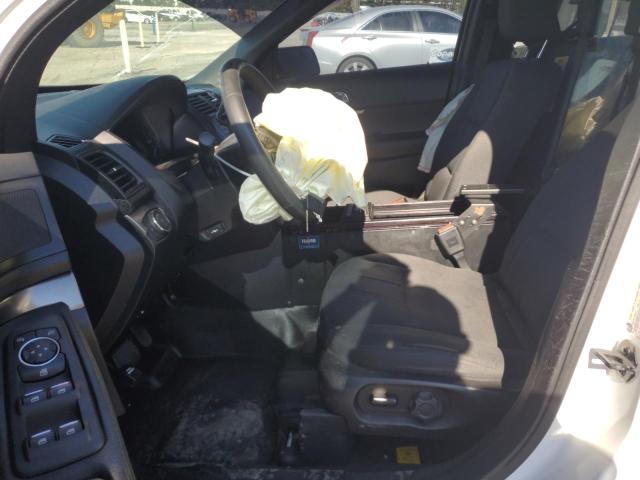 1FM5K8AR6KGB22427 - 2019 FORD EXPLORER POLICE INTERCEPTOR Белый фото 7